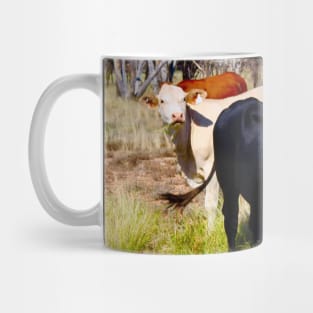 Cattle in the Outback! Mug